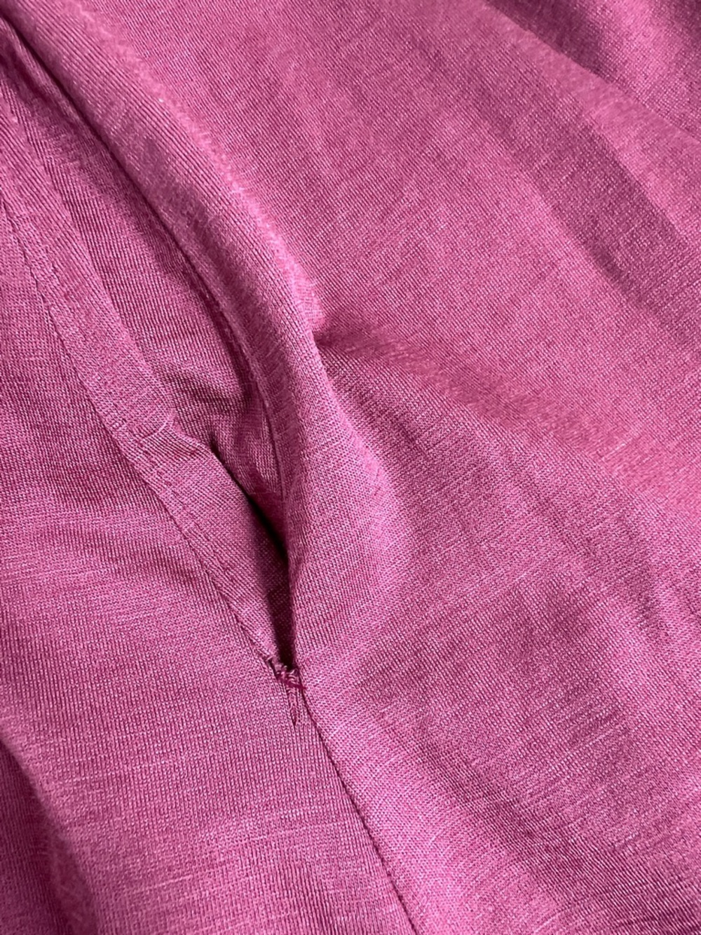 Wool& Sz XL Amalya Dress Merino Wool/Nylon Button Front Berry - Picture 12 of 12